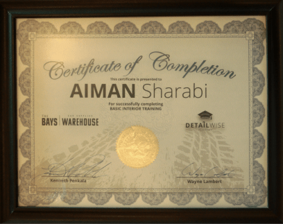 about us certificate