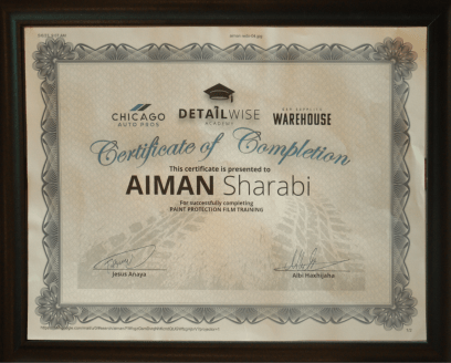 about us certificate
